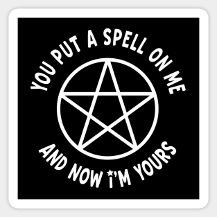 You Put a Spell On Me Cheeky Witch® Sticker